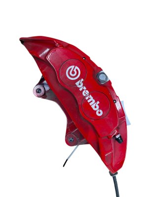 2021-2025 Ford Mustang Mach-E Red Brembo Disc Brake Caliper - Front, Left (Driver) (Used OEM)