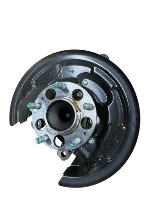 2025 Kia K4 Spindle Knuckle and Wheel Bearing Hub Assembly - Rear, Left (Driver) (Used OEM)