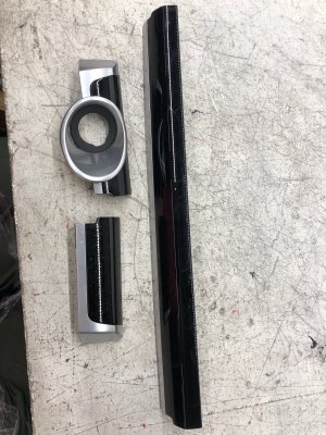 2011-2018 Porsche Cayenne Black Dashboard Trim Moulding - Front (Used OEM)