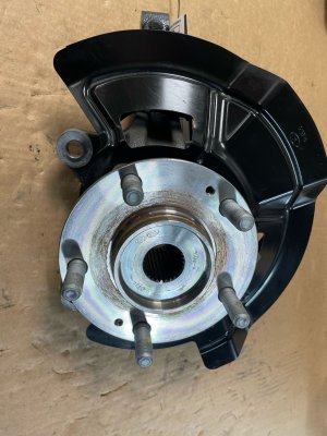 2025-2026 Kia K4 Spindle Steering Knuckle Wheel Bearing Hub Assembly - Front, Left (Driver) (Used OEM)