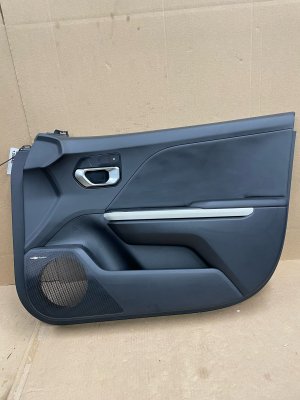 2025-2026 Kia K4 Black Door Interior Trim Panel - Front, Right (Passenger) (Used OEM)