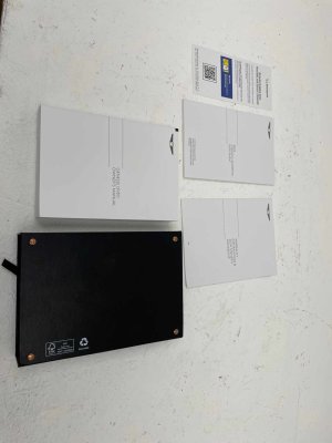 2023-2024 Genesis GV60 Owners Manual Book Set with Case (Used OEM)