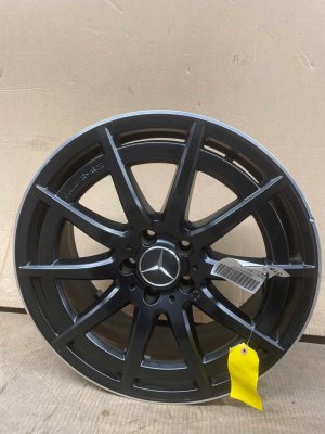 2021-2025 Mercedes-Benz GLA250 Black 19x8 10-Spoke Alloy Wheel (Used OEM)