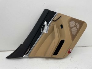 2014-2016 Porsche Panamera Beige Door Interior Trim Panel - Rear, Left (Driver) (Used OEM)