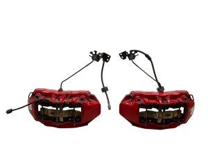 2017-2024 Maserati Levante Red Brembo Disc Brake Caliper Set - Front, Left (Driver) (Used OEM)