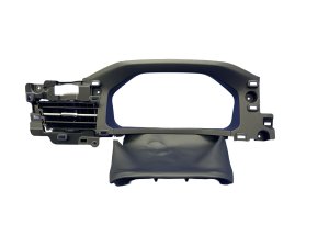 2025-2026 Ford Explorer Black Instrument Cluster Gauge Shroud Trim Panel with Vent - Front (Used OEM)