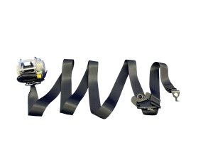 2020-2026 Lincoln Aviator Black 2nd Row Seat Belt Assembly - Rear, Left (Driver) (Used OEM)