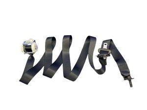 2020-2025 Lincoln Aviator Black 3rd Row Seat Belt Assembly - Rear, Left (Driver) (Used OEM)