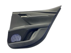 2025-2026 Toyota Camry Black Door Interior Trim Panel - Rear, Right (Passenger) (Used OEM)