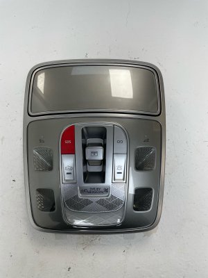 2023-2025 Genesis GV60 Roof Overhead Console with Dome Light - Front (Used OEM)