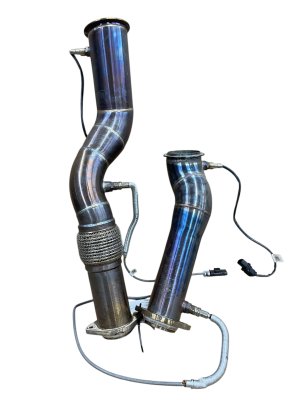 2023-2025 BMW M2 Aftermarket MAD 3.5-inch Exhaust Pipe Set (Used OEM)