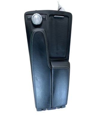 2010-2016 Mercedes-Benz E500 Center Console Armrest with Upper Trim and Cupholder - Front (Used OEM)