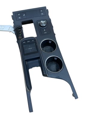 2016-2018 LEXUS RC300 Upper Shifter Cupholder Trim with Control Switches - Front (Used OEM)