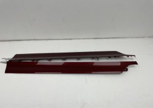 2022-2025 Kia Carnival Red Sliding Door Track Rail Molding Cover Set - Rear (Used OEM)