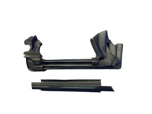2022-2025 Mercedes-Benz SL55 AMG Black Quarter Glass Window Seal Weatherstrip and Trim - Rear (Used OEM)