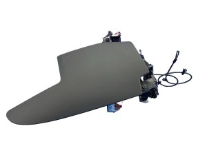 2017-2021 Mercedes-Benz S320 Black Convertible Top Lift Hinge Support Bracket with Trim Flap (Used OEM)
