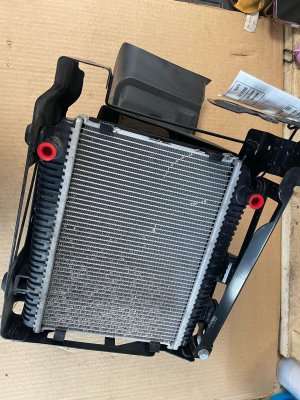 2023-2026 BMW M2 Auxiliary Radiator Air Guide Duct Assembly - Front (Used OEM)