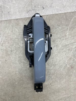2022-2024 Ford F-150 Lightning Gray Exterior Door Handle with Keyless Entry - Rear, Left (Driver) (Used OEM)