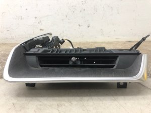 2022-2025 Lucid Air Dashboard A/C Air Vent Grille with Carbon Oak Trim (Used OEM)