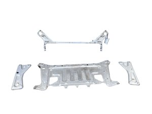 2022-2024 Audi e-tron GT Rear Subframe Crossmember Support Mount Bracket (Used OEM)