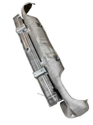 2012-2016 Porsche 911 Bumper Impact Bar with Heat Shield - Rear (Used OEM)