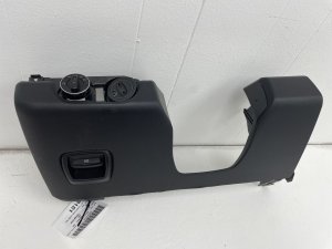 2013-2016 Porsche Boxster Black Lower Dash Knee Bolster Trim Panel with Headlight Switch - Front (Used OEM)