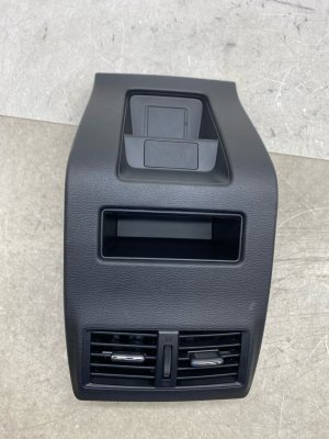 2022-2025 Mitsubishi Outlander Black Center Console Air Vent Grille Trim Cover - Rear (Used OEM)
