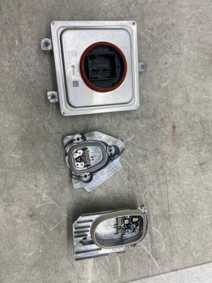 2022-2024 BMW X3 LED Headlamp Control Module Set - Front, Left (Driver) (Used OEM)