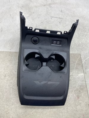 2019-2023 BMW X6 Center Console Cup Holder with Dual USB Ports - Rear (Used OEM)