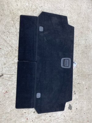2019-2023 BMW X7 Black Trunk Cargo Carpet and Spare Tire Cover - Rear (Used OEM)