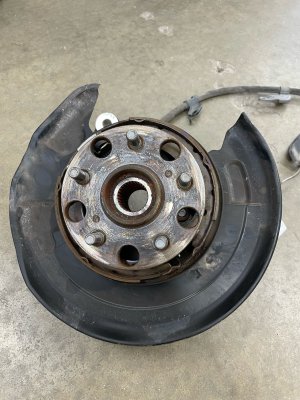 2021-2025 Lexus IS350 Spindle Knuckle Hub Bearing Assembly - Rear, Left (Driver) (Used OEM)