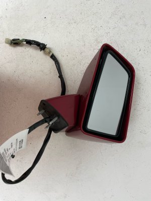 2004-2005 Cadillac XLR Red Power Auto Dimming Door/Side View Mirror - Front, Left (Driver) (Used OEM)