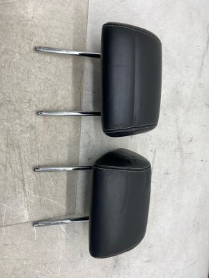 2006-2012 Bentley Flying Spur Black Outer Seat Headrest - Rear, Left (Driver) (Used OEM)