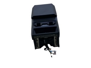 2023-2026 Tesla Cybertruck Center Console Armrest Storage Compartment Lid - Front (Used OEM)