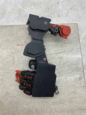 2019-2022 BMW X7 Battery Power Distribution Box with Jump Start Terminal - Front (Used OEM)