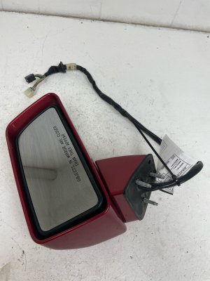 2004-2009 Cadillac XLR Red Power Heated Auto Dim Door/Side View Mirror - Front, Right (Passenger) (Used OEM)