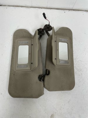 2004-2005 Cadillac XLR Sun Visor Set - Right (Passenger) (Used OEM)