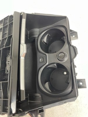 2021-2025 BMW M4 Console Storage Compartment Cup Holder Assembly - Front (Used OEM)