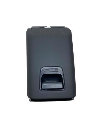 2022-2025 Lucid Air Rear Center Console Storage Compartment with USB-C Ports (Used OEM)