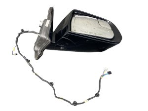 2022-2025 Jeep Wagoneer Black Power Folding Blind Spot Camera Auto-Dimming Door/Side View Mirror - Front, Right (Passenger) (Used OEM)