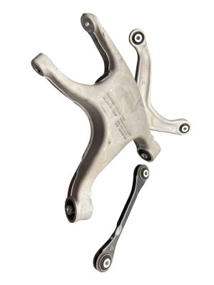 2015-2025 Porsche Macan Upper and Lower Suspension Control Arm Set - Rear, Left (Driver) (Used OEM)