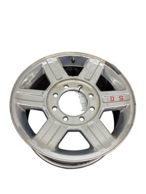 2020-2023 Ram 2500 Black 17x8 6-Spoke Matte Diamond Cut Alloy Wheel (Used OEM)