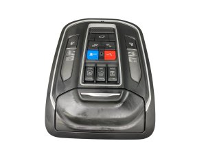 2022-2024 Jeep Wagoneer Black Overhead Console with Dome Light and Sunroof Switch - Front (Used OEM)