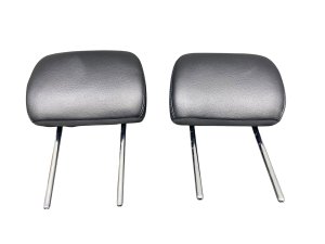 2015-2020 Ford F-150 Black Seat Leather Headrest Set - Front, Right (Passenger) (Used OEM)