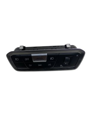 2020-2023 BMW X6 Dash Mounted Light Control Switch with Fog Light Controls - Front (Used OEM)