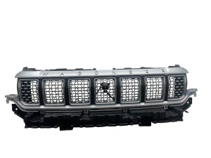 2022-2025 Jeep Grand Wagoneer Chrome Upper Radiator Grille Assembly with Camera Hole - Front (Used OEM)