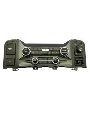 2022-2023 Ford F-150 Black Dual-Zone Automatic Temperature Control Switch Panel with Heated and Cooled Seats - Front (Used OEM)