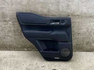 2024-2025 Toyota Land Cruiser Black Door Interior Trim Panel with JBL Audio - Rear, Left (Driver) (Used OEM)
