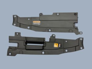 2025 Mazda CX-70 Black Lower Fender Molding - Front, Left (Driver) (Used OEM)