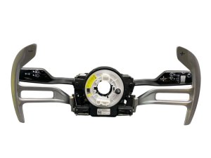 2023-2026 Maserati Grecale Steering Wheel Clockspring Assembly with Paddle Shifters and Multifunction Switch (Used OEM)
